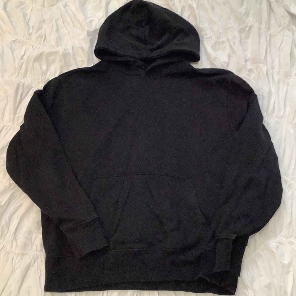 Black Hoodie with Front Pocket